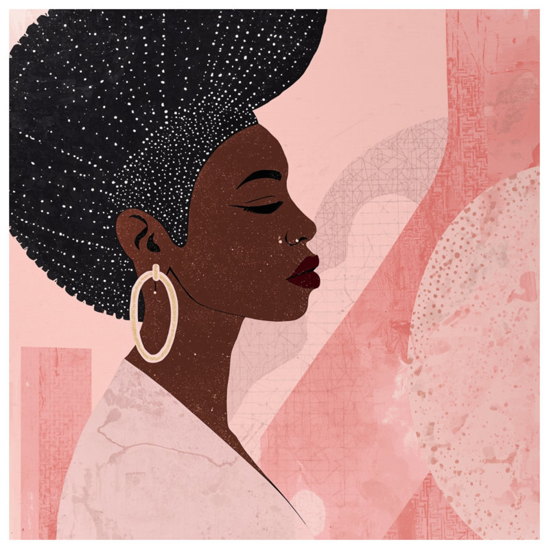 Coussins Afro, 14 X 14 pouces