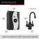 HOT250 Instant Hot and Cold Water Dispenser System, 2-Handle 8.21 in. Water Faucet with Tank