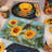 Golden Sunflowers Rectangular Platter