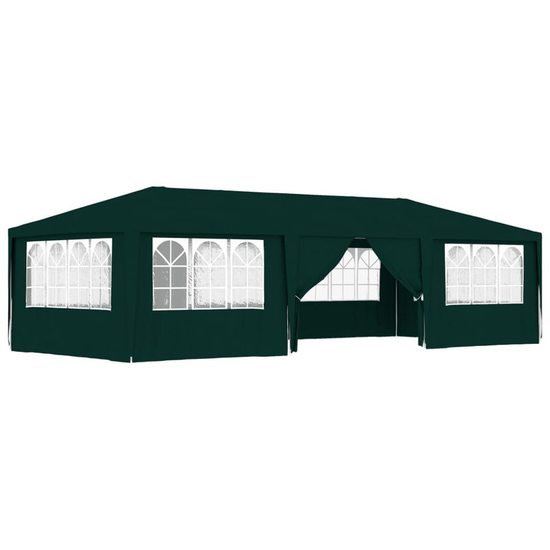 Ercan 4m x 9m Steel Party Tent, Green