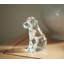 Handmade Glass Dog Figurine