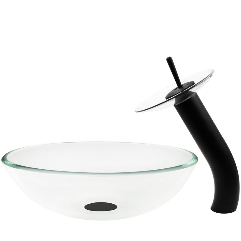 Lavabo de salle de bain, Transparent