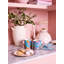 Rosy English Garden Enamel Salad/Dessert Plate