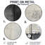 Liggett - Art mural rond abstrait en métal-643330819