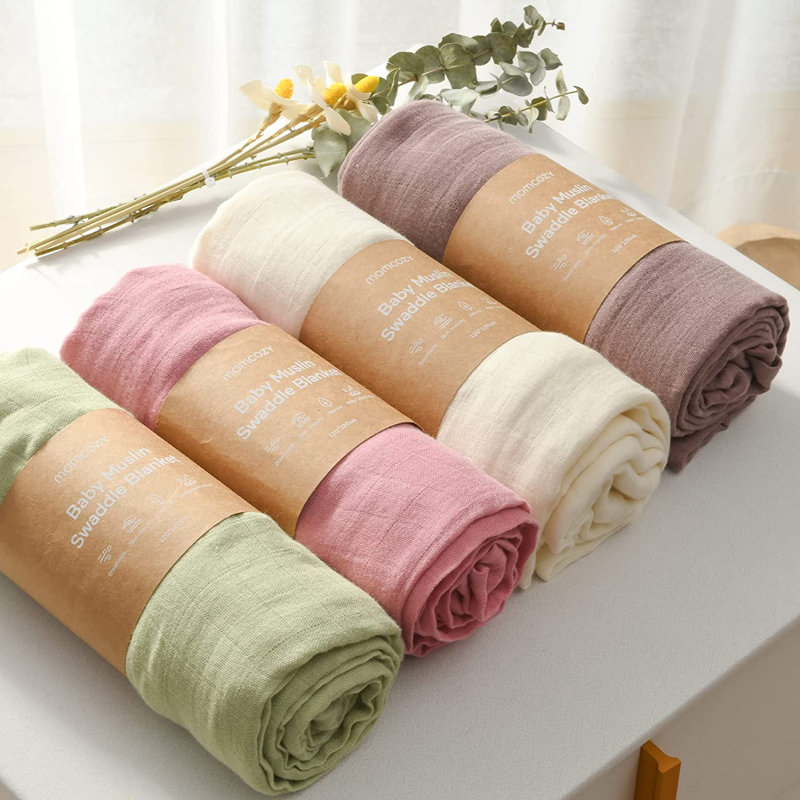 Rayonne de bambou emmailloté, Multicolore