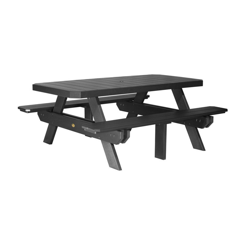 Table de pique-nique Linh, Noir
