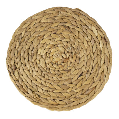 Richon Wicker Solid Colour Round Placemat