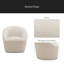 Fauteuil pivotant Boucle