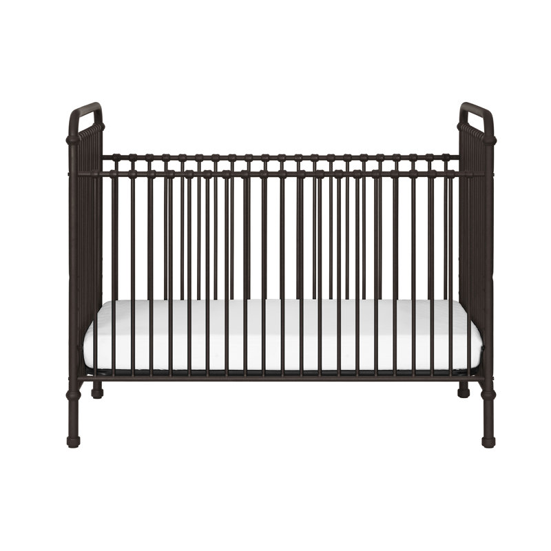 Abigail Greenguard Gold Certified 3 -in-1 Convertible Crib, Vintage Iron