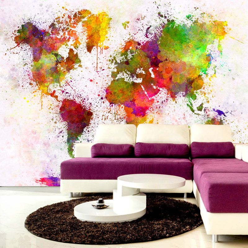 Dziamyan Textured Matte Peel & Stick Mural, 294 cm x 210 cm