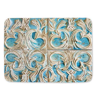 Tapis de bain en microfibre / microsuède Darita