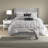 Piece Queen Bedding Sets, Polyester Tufted Modern Home Style