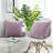 Solid Velvet Reversible Pillow Cover-2044397499-2046555346