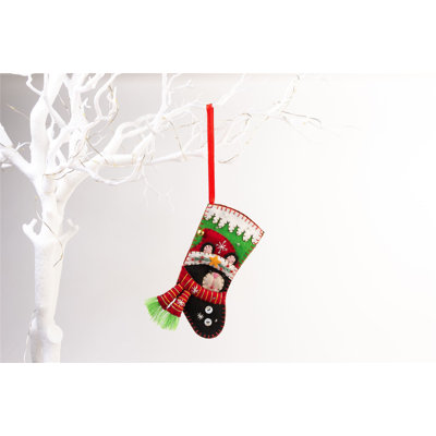 15cm Handmade Fabric Animals Holiday Shaped Ornament