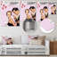 «Old Hollywood Couple Love Check», impression d'art mural film et télévision-856864079-856864080