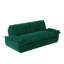 Grand canapé-lit escamotable de 73,2 po, canapé-lit convertible 3 en 1, causeuse en velours multifonctionnel, vert-90573944