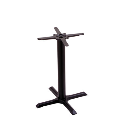 28" Tall Cross Table Base