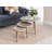 Round Lamp Table Oatmeal - Small Side table