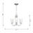 Miles Three Light Chandelier from Generation Lighting -116119510-116119506-116119509