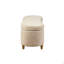 Banc de rangement Boucle Taupe-1469956900