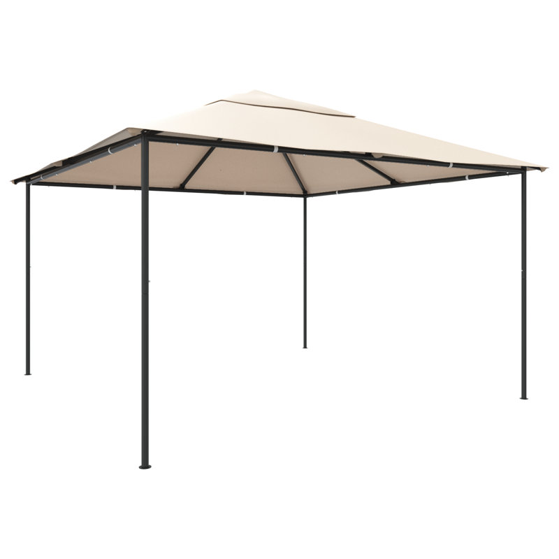 Evert Steel Patio Gazebo, 400cm x 400cm