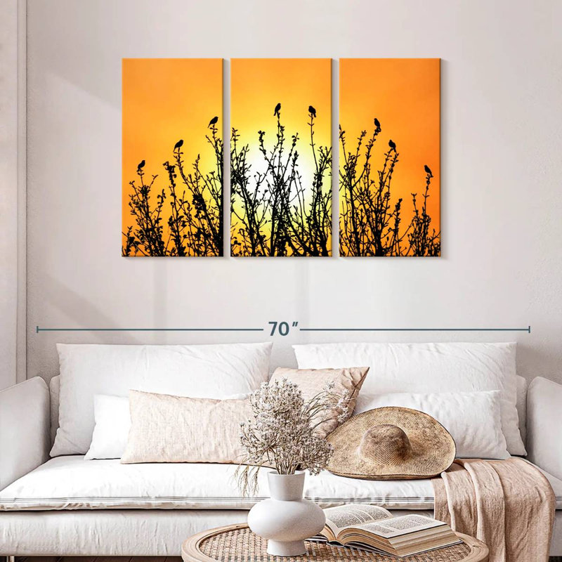 Brampt The Dawn Chorus, 28" H x 45" W