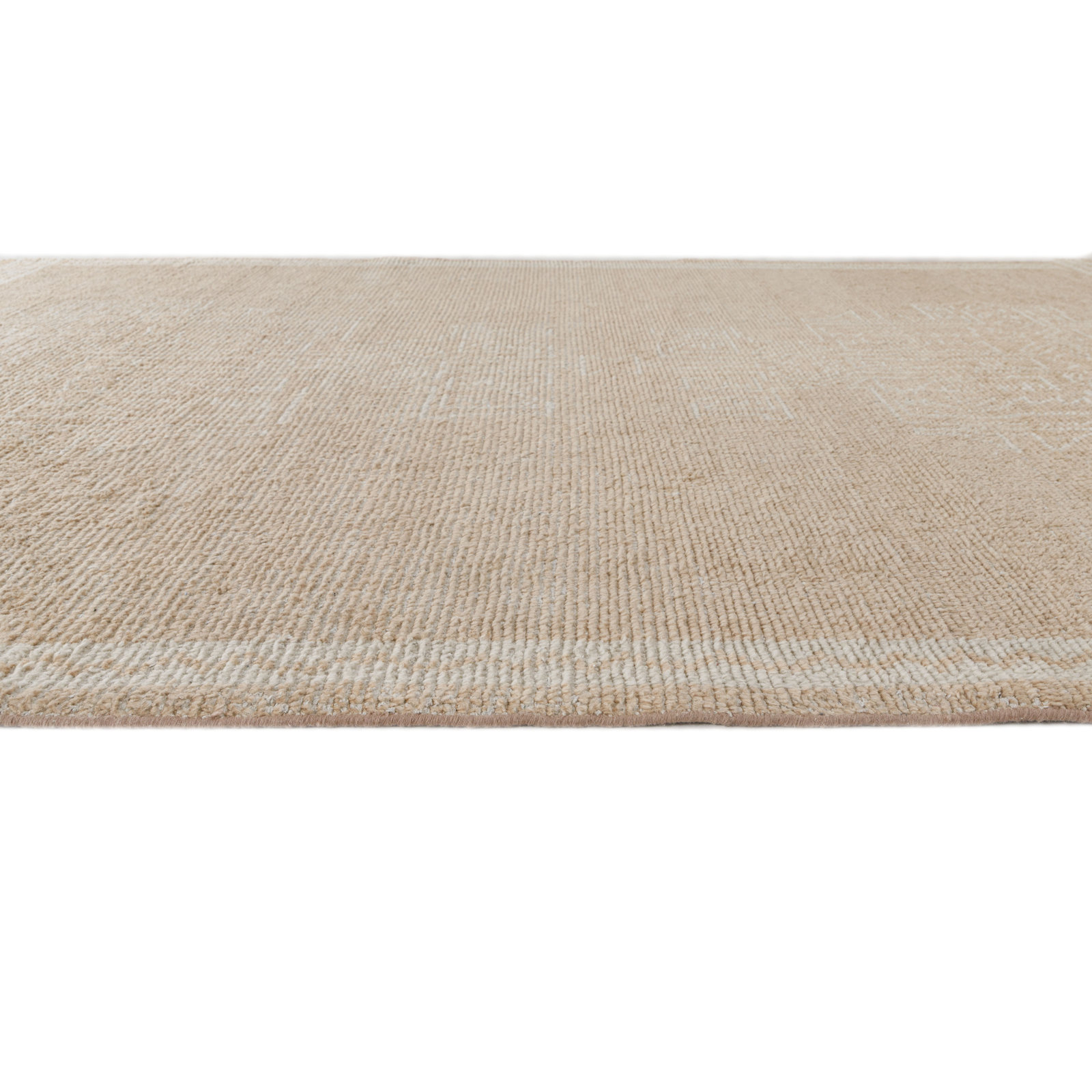 Mira Hand Knotted Wool Area Rug, Rectangle 5' x 8'