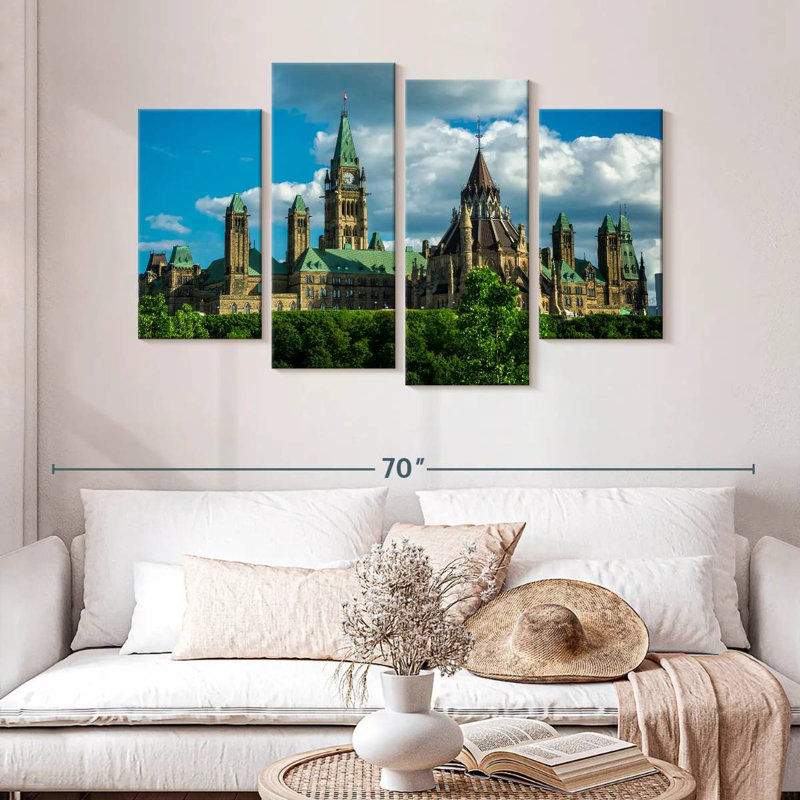 Nicci Canada Parliament Hill Complex, 32" H x 52" W