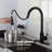Touch Kitchen Faucet With Pull Down Sprayer-117562953-117562951