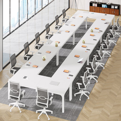 6.5Ft Conference Table, Meeting Table by Inbox Zero