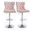 Tabouret de comptoir pivotant à hauteur réglable avec structure en métal-108939427-108939431