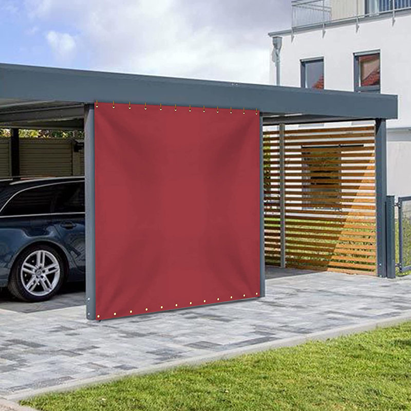 Heavy Duty Multipurpose Waterproof Tarp, Outdoor Protective Tarpaulin with Reinforce & UV Resistant(8 x 9 ft), 96" H x 108" W