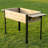 Modular Raised Planter With Integrated Tool Racks - Durable Flower And Vegetable Box-1911761120