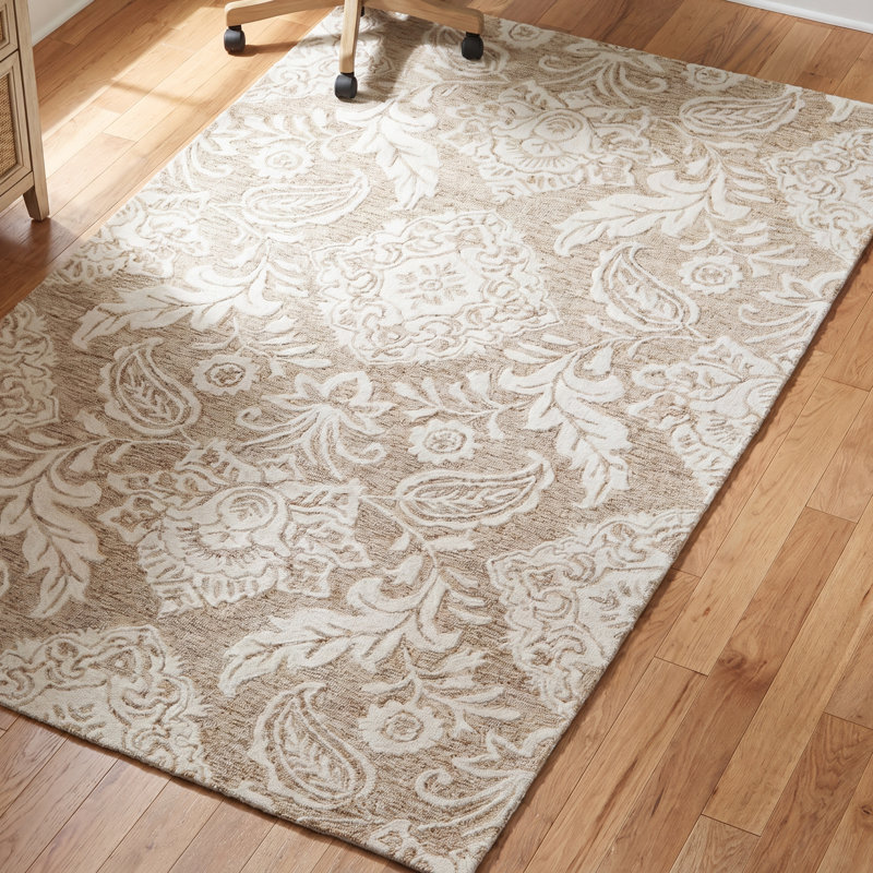 Armando Performance Damask Indoor Rug, Rectangle 10' x 14'