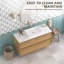 Meuble-lavabo flottant moderne simple 48 po Newark