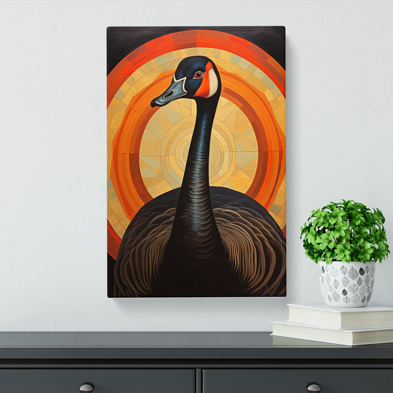 Goose - Wrapped Canvas, 60cm H x 40cm W x 3cm D
