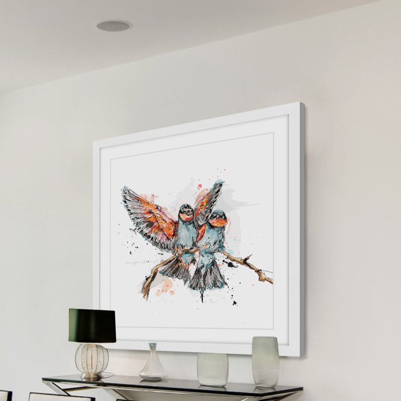 Marie-Eve Pharand - Single Picture Frame Painting, 41cm H x 41cm W