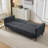 Hansfried 83.8'' Upholstered Convertible futon Sofa bed-192022324