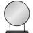 Jackie Metal Round Floor Mirror-1112867256