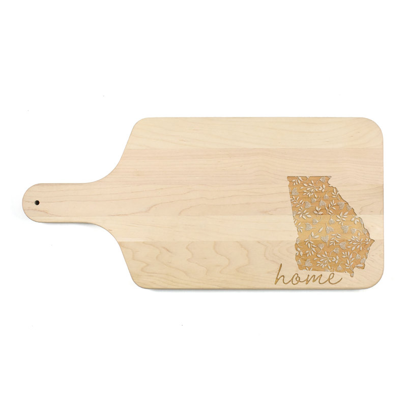 Floral Home State - Georgia - planche à découper