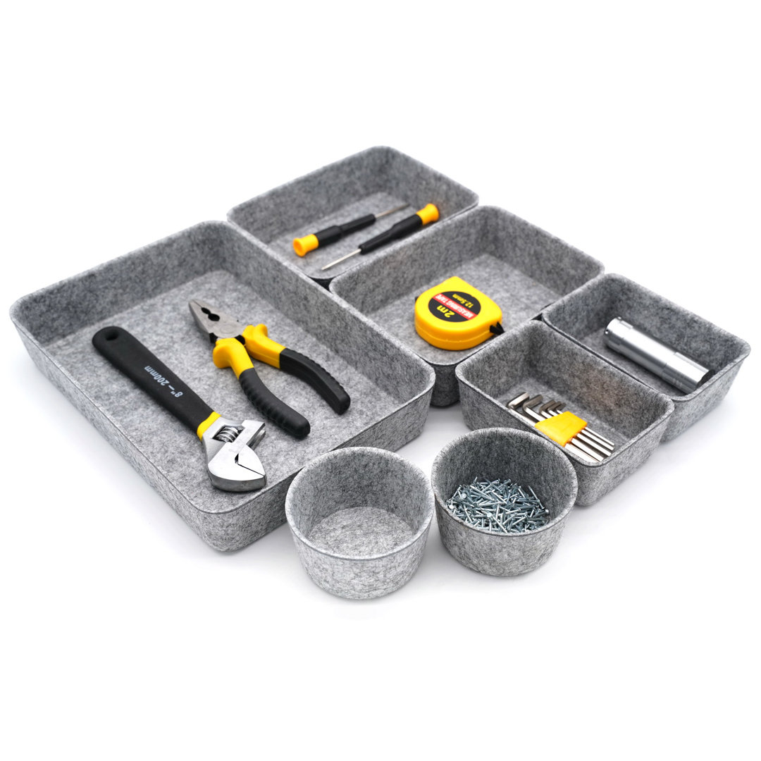 2.4'' H x 7.9'' W x 10.8'' D Organizer Set Welaxy 