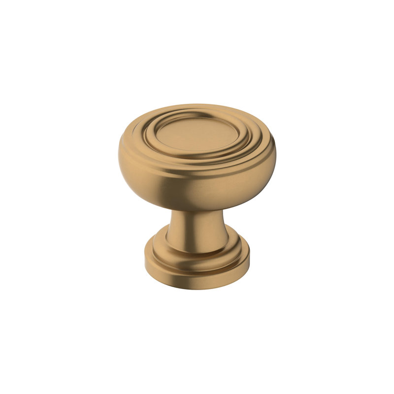 Poignée d'armoire en bronze champagne Champagne de 1-1 / 8 po (29 mm) Ville, Bronze champagne