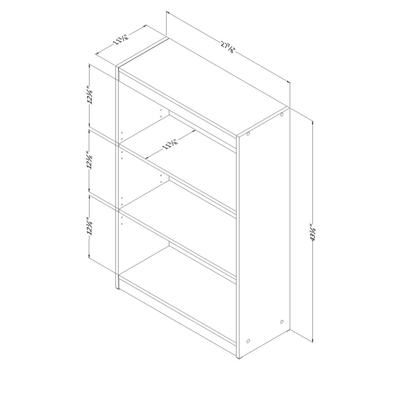 Bibliothèque standard Axess, Blanc pur