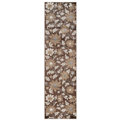 Contemporary Floral Area Rug