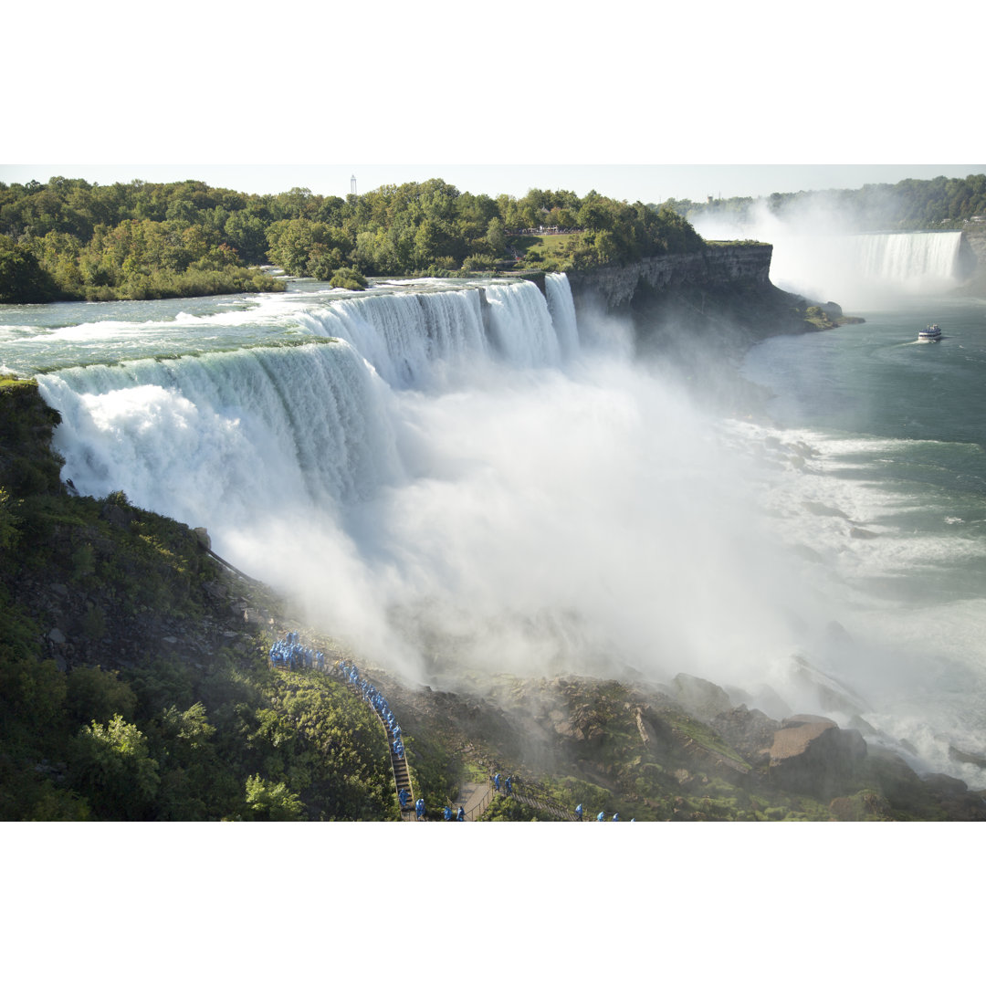 Niagarafälle von Bezov - Kunstdrucke auf Leinwand ohne Rahmen