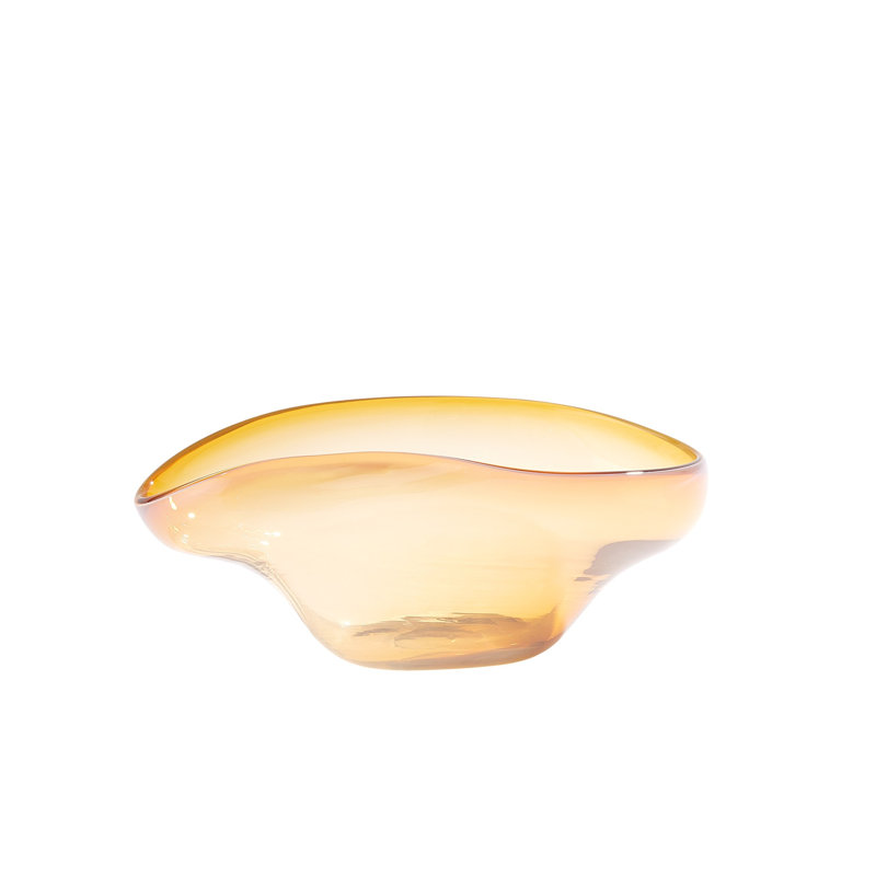 Bol Harmony, H 5,5 po x l 13,25 po x P 8,25 po, Nuageux / ambre