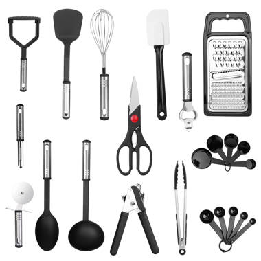 KitchenAid 15-Piece Kitchen Tool & Gadget Set -Red 