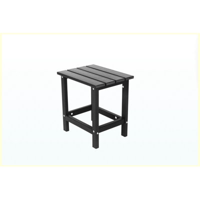 Table de bout extérieure Adirondack, table de bout pour patio en PEHD, vert