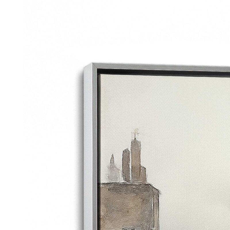 Christmas Eve Glow Canvas Art Print, Polished Chrome, 18.75" H x 12.75" W