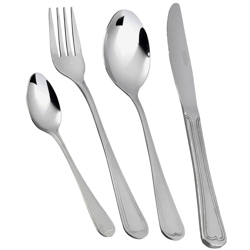 Magefesa Cordoba Stainless Steel Flatware Set, Blue Gift Box Included, 48 Pieces